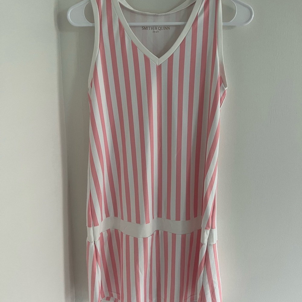 Smith & Quinn Pink and White The Cameron Dress